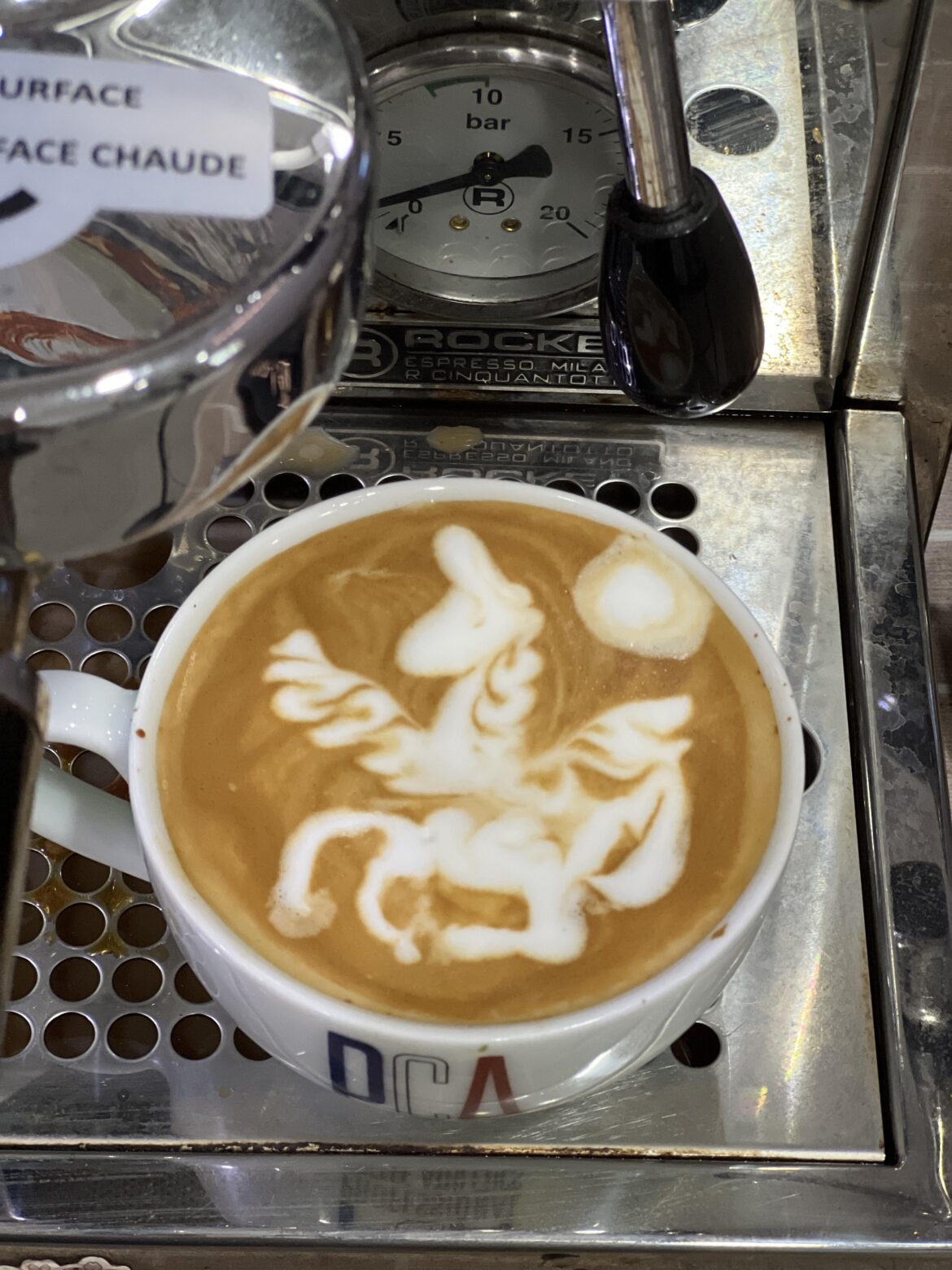 Trying out unicorn art