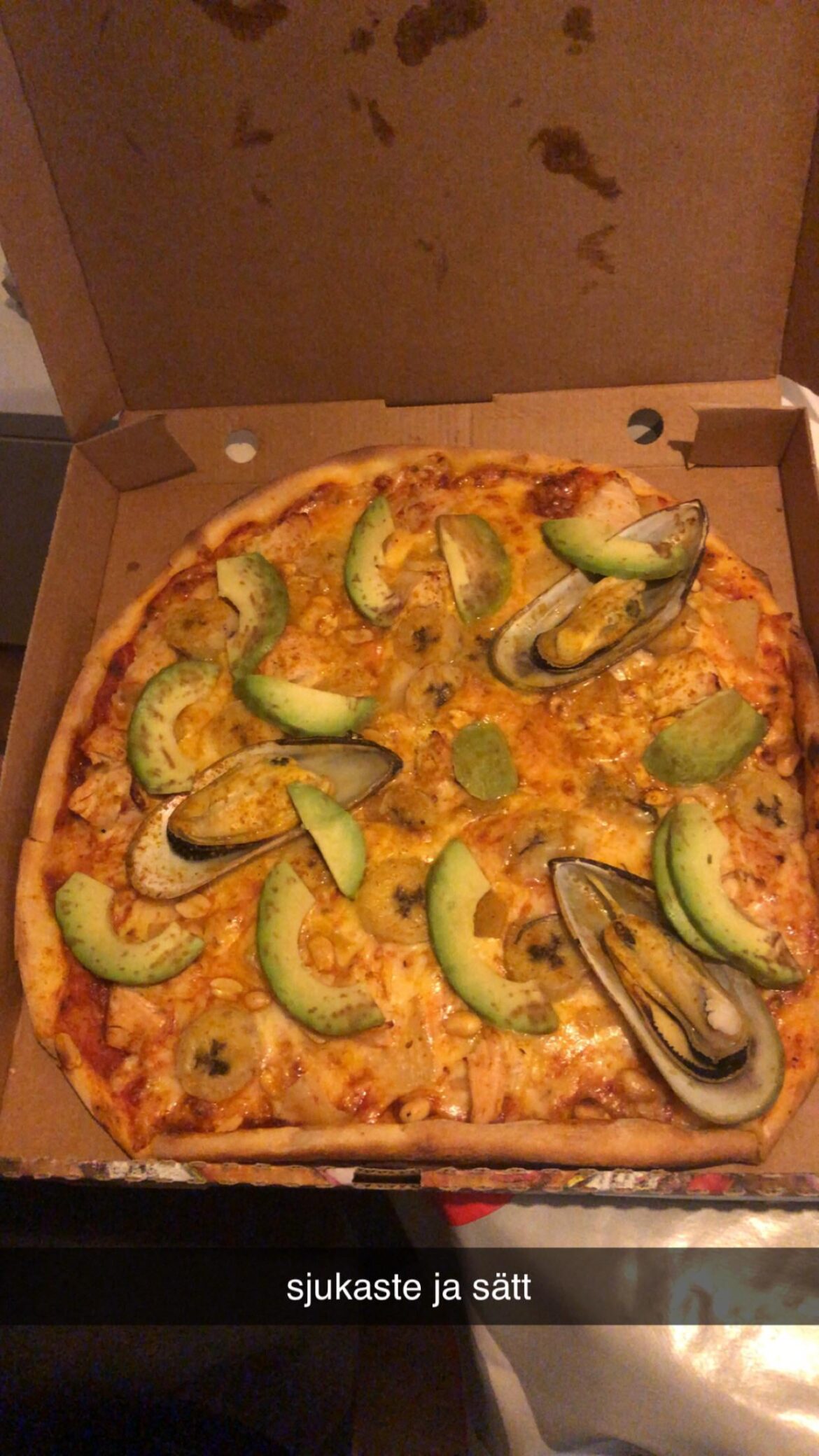 Swedish pizza strikes again ...
