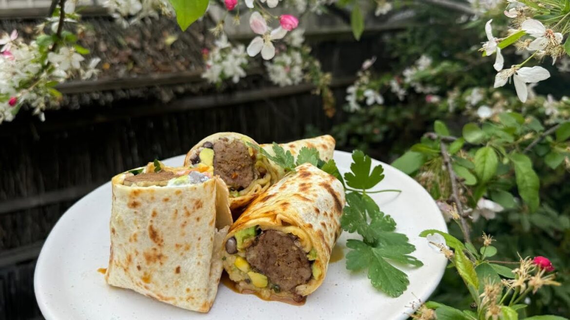Must try Teriyaki Beef Burrito Recipe video Must try Teriyaki Beef Burrito Recipe video