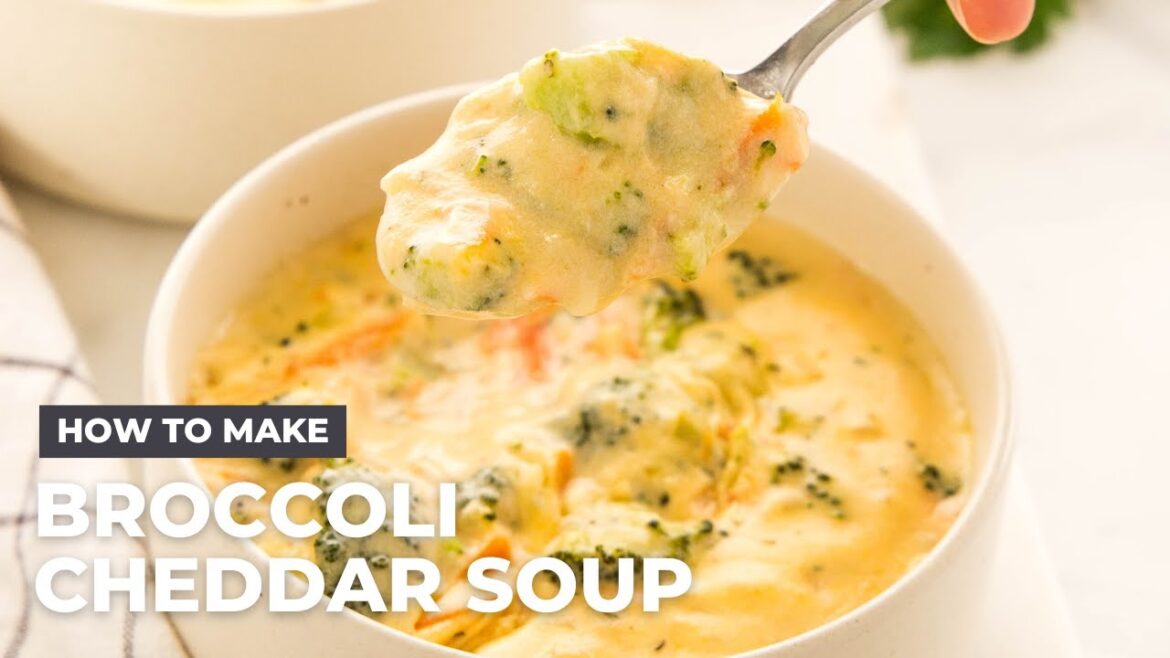 How to Make Broccoli Cheddar Soup How to Make Broccoli Cheddar Soup