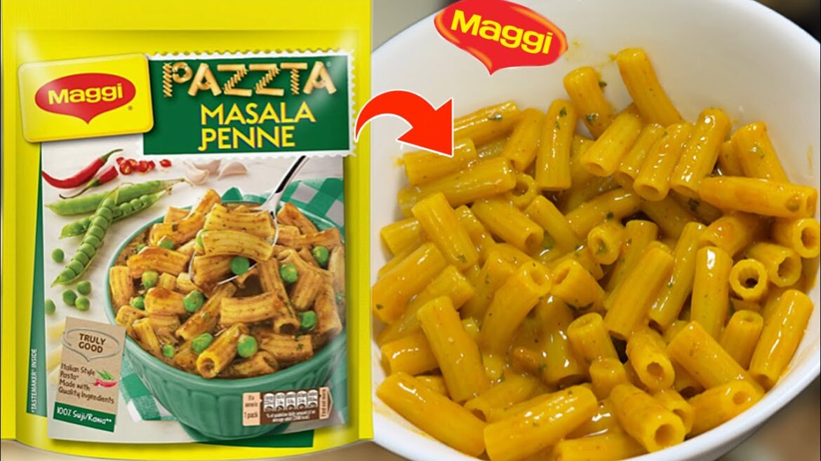 Maggi pazzta masala penne | maggi pasta recipe | how to cook maggi pasta | easy and quick recipe