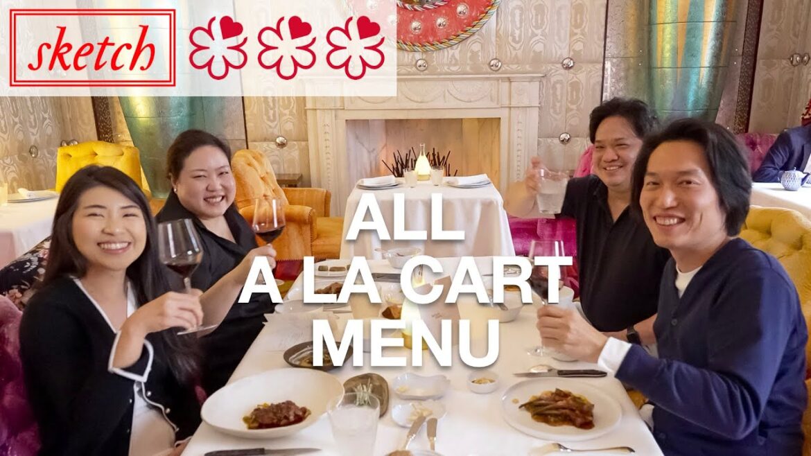 Sketch, The Lecture Room and Library 3 MICHELIN Stars London – August 2024 Sketch, The Lecture Room and Library 3 MICHELIN Stars London - August 2024