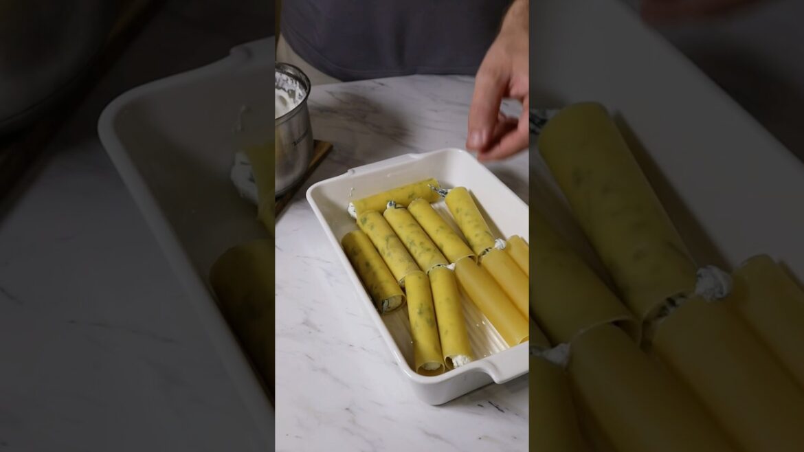 КАННЕЛЛОНИ С СЫРОМ! Упрощенный рецепт! + соус Бешамель! #сыр #рецепт #запеканка #бешамель #еда