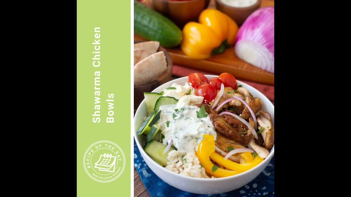 Shawarma Chicken Bowls