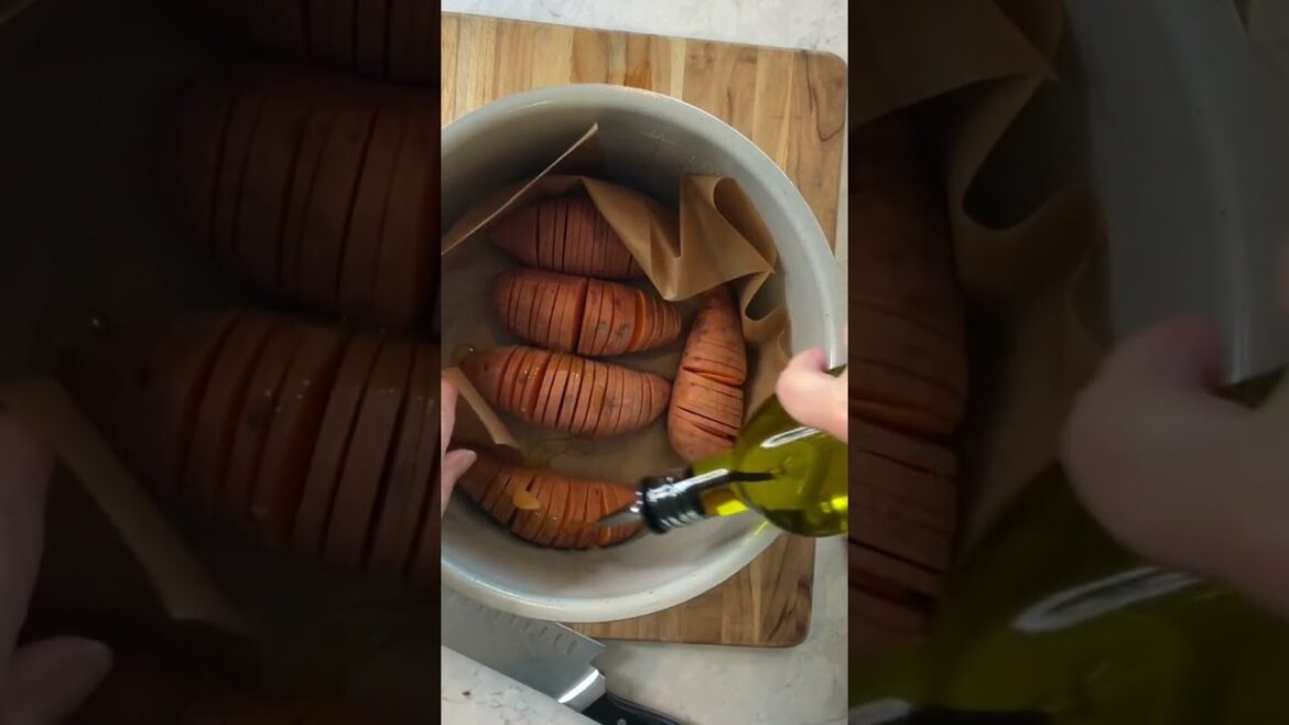Hasselback Sweet Potatoes Made Easy – TKFoodie.com Hasselback Sweet Potatoes Made Easy - TKFoodie.com