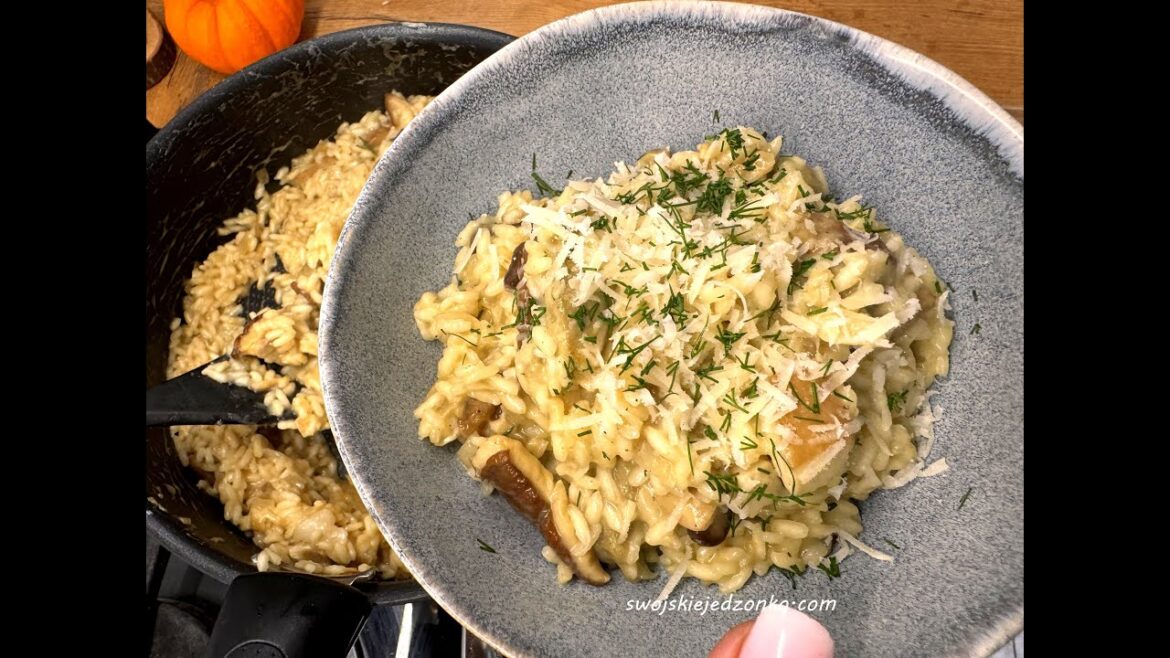 Risotto z prawdziwkami, prosty przepis na pyszny obiad #risotto #grzyby #prawdziwki #naobiad Risotto z prawdziwkami, prosty przepis na pyszny obiad #risotto #grzyby #prawdziwki #naobiad