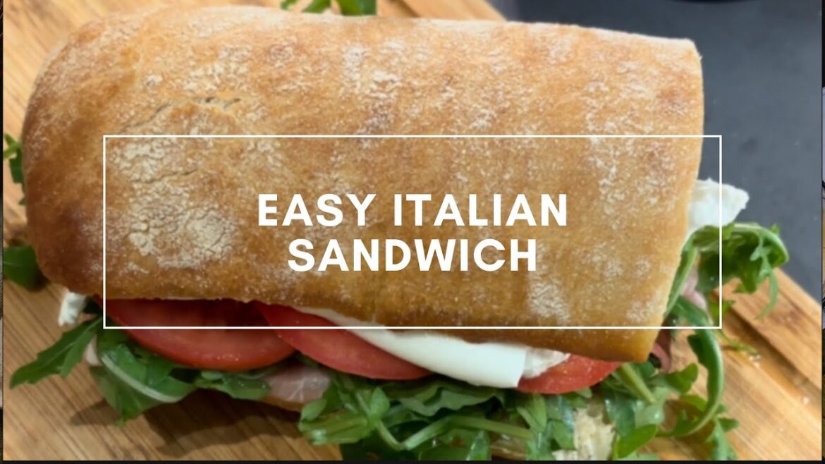 Italian-Style Sandwich Recipe | Delicious & Easy to Make!