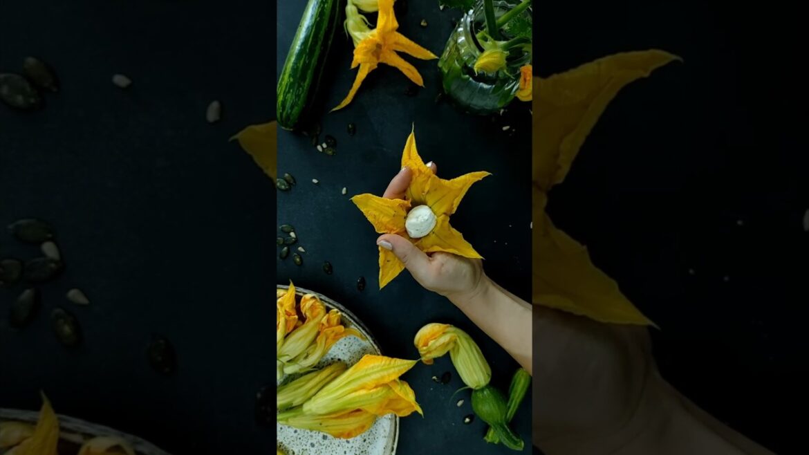 Zucchini Flower Magic! Easy Recipe You NEED to Try!