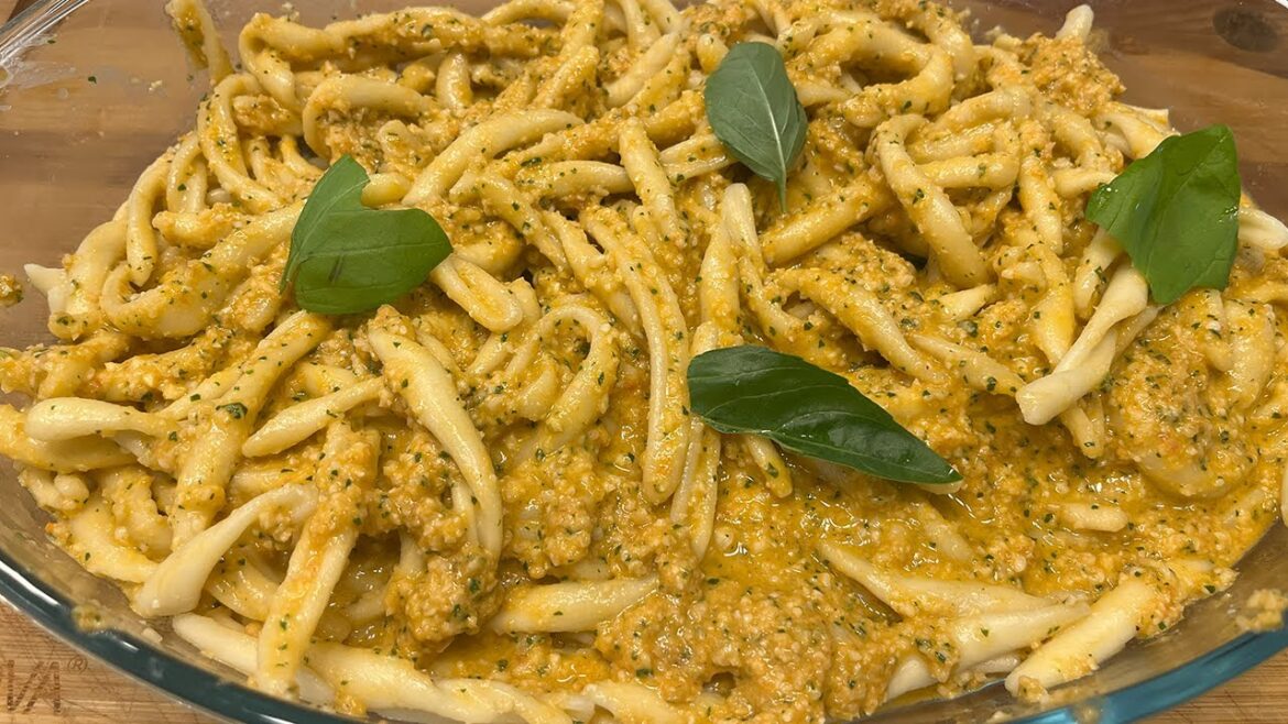 BUSIATE ALLA TRAPANESE di Betty e Marco - Ricetta facile e veloce