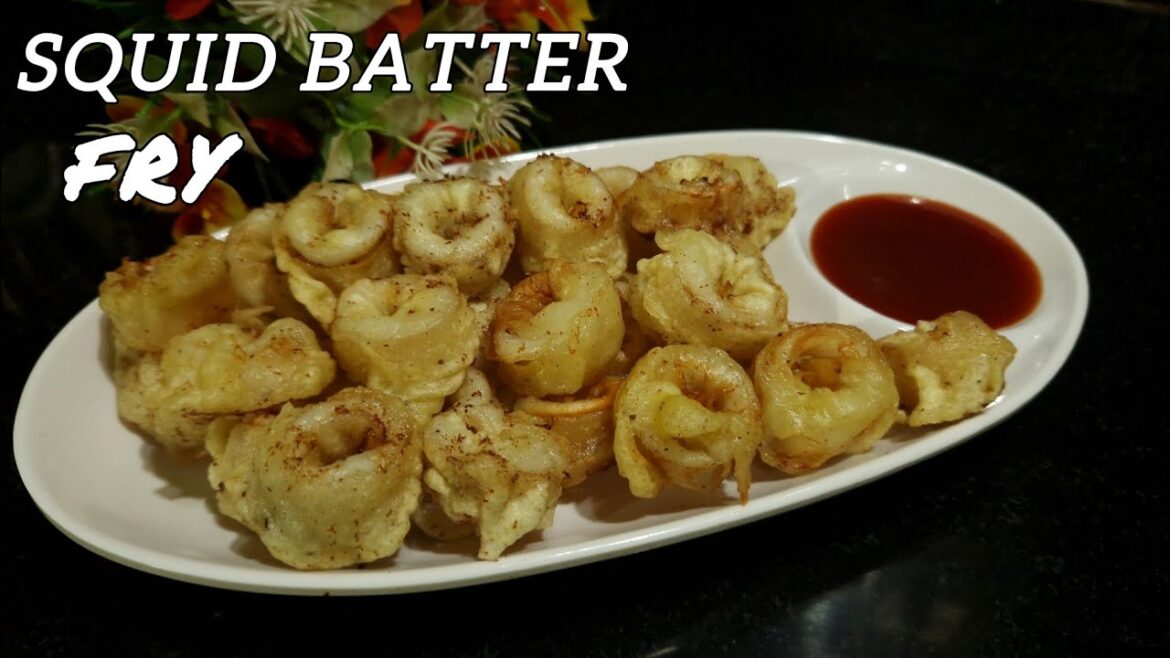 Squids Batter Fry | Calamari Batter Fry Recipe | by Chef Pinto
