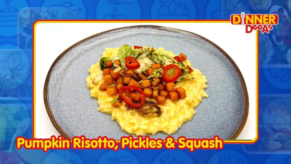 Pumpkin Risotto, Pickles & Squash | Dinner DeeAs