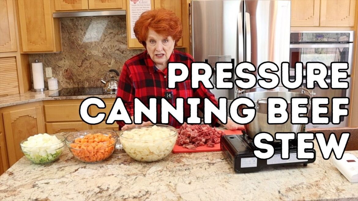 Pressure Canning Beef Stew Pressure Canning Beef Stew