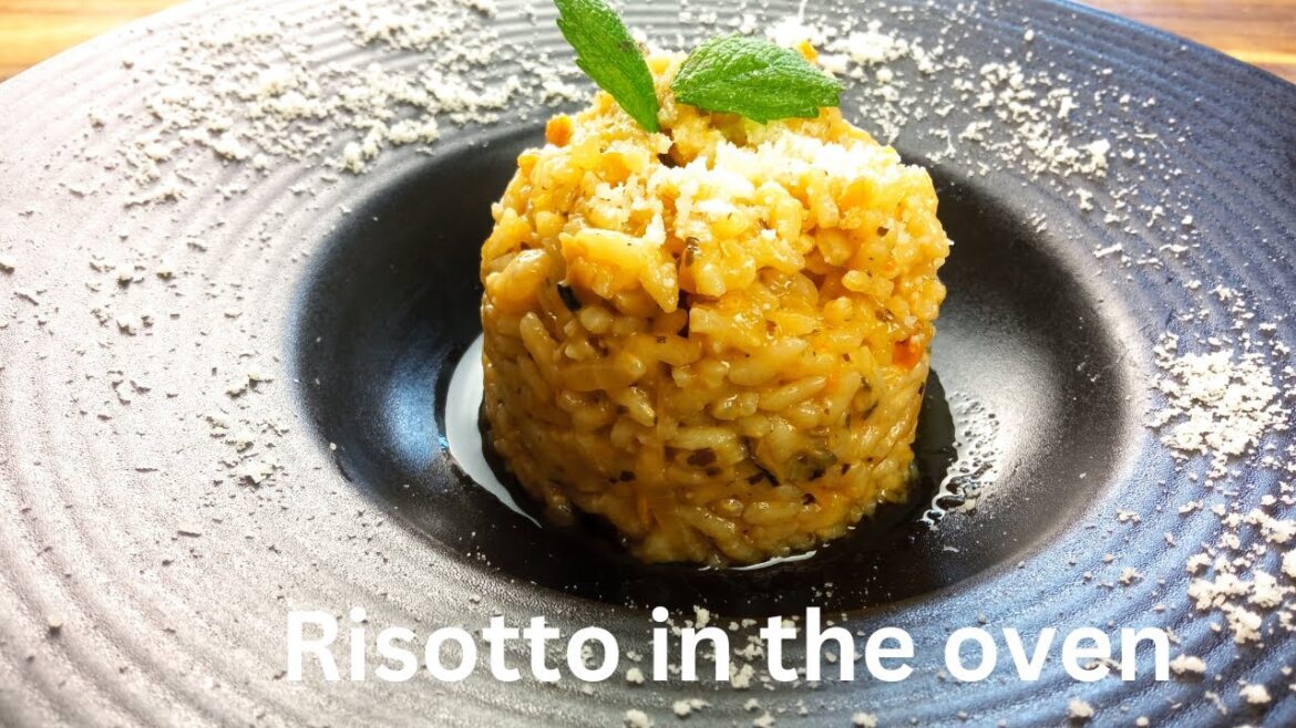 Autumn series: Creamy risotto in the oven
