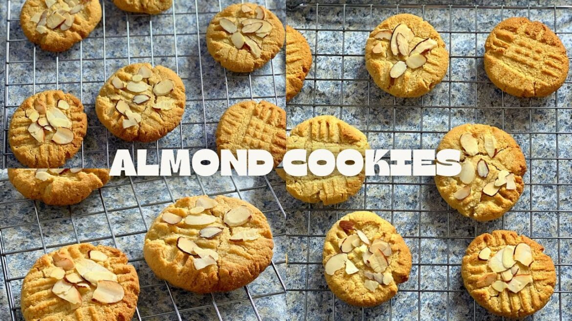 HOW TO MAKE ALMOND COOKIES | ALMOND COOKIES RECIPE | FLOURLESS ALMOND COOKIES