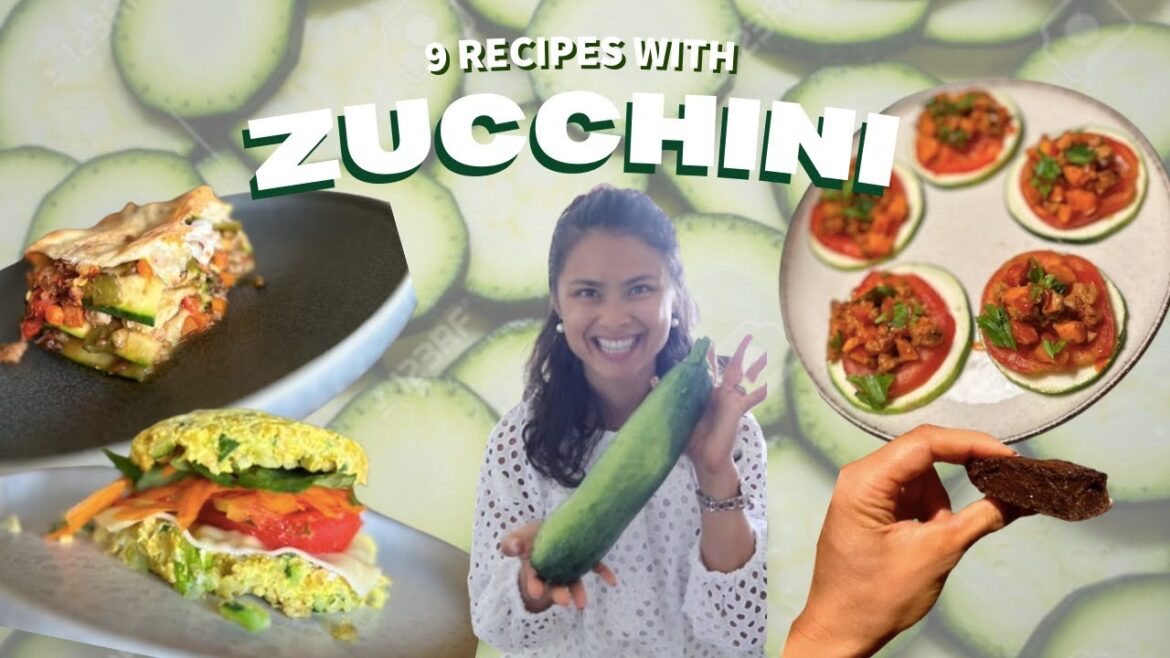 1 ingredient, various ways: Zucchini / 9 Vegetarian Recipes