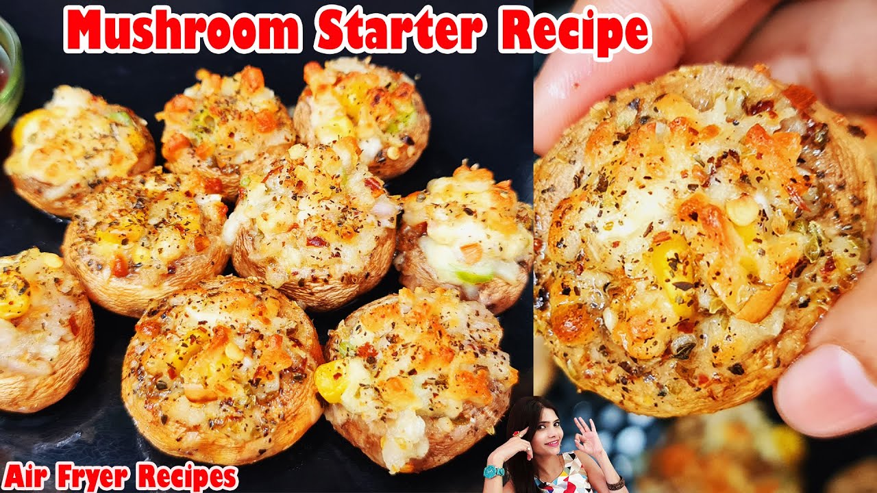 Air Fryer Mushroom Recipes Mushrooms Mushroom Recipes Mushroom