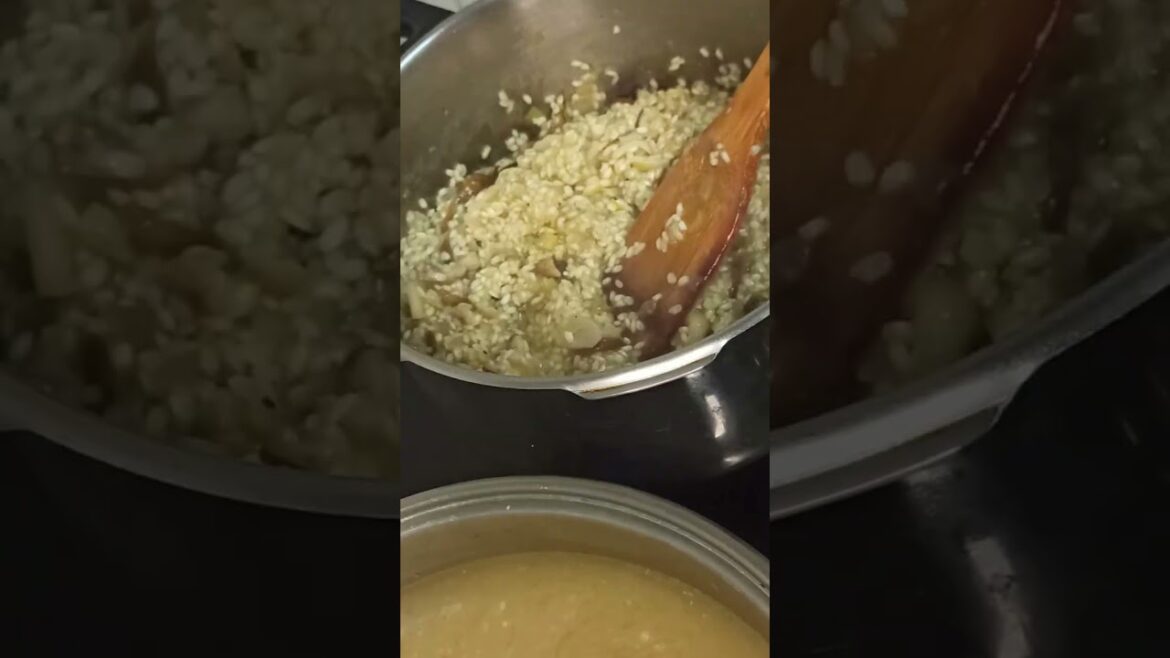 Risotto de hongos, estamos de temporada, delicioso arroz, fácil, barato y rico@lacocinadepipo9733