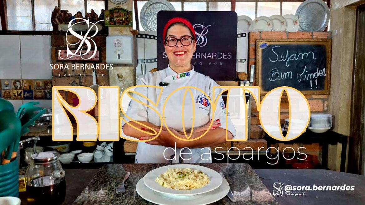 Risoto de Aspargos #sorabernardesgastropub Risoto de Aspargos #sorabernardesgastropub