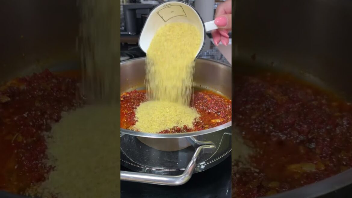 Сегодня у нас КЫСЫР- Турецкий салат из Булгура и зелени (KISIR).