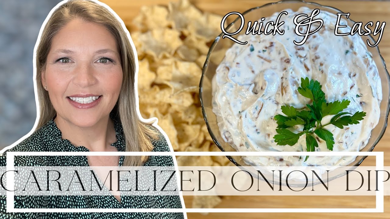 How to make Caramelized Onion Dip Fan Favorite Gameday Dip Dining
