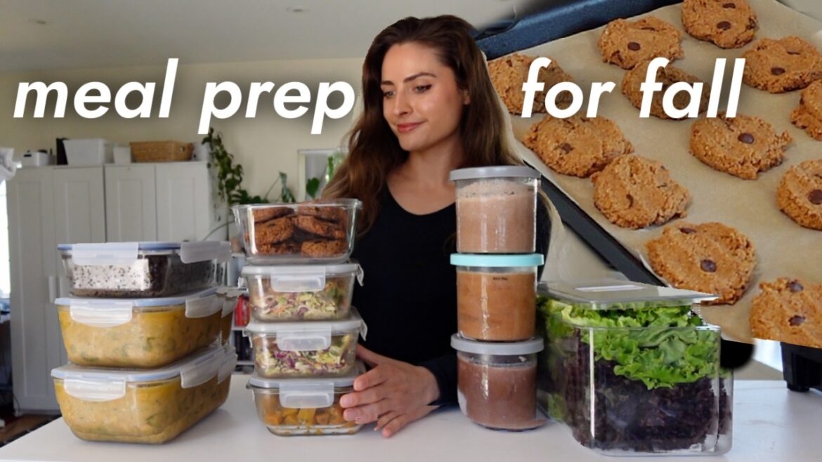 FALL MEAL PREP! Spend The Day Baking & Cooking Fall Recipes With Me