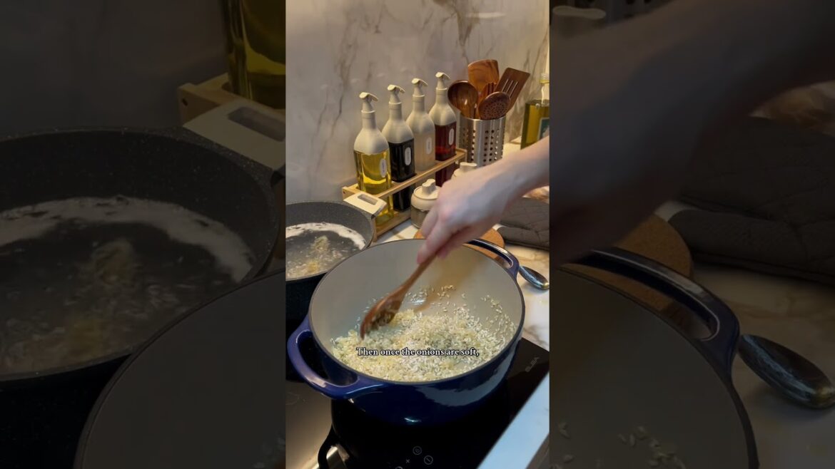 Let Him Cook Mushroom Parmesan Risotto #dinnerrecipe