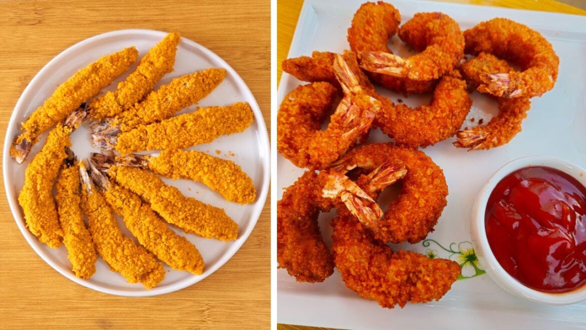 মুচমুচে চিংড়ি ফ্রাই রেসিপি | Crispy Fried Prawn Recipe | Fried Shrimp | Prawn Fry | Tempura মুচমুচে চিংড়ি ফ্রাই রেসিপি | Crispy Fried Prawn Recipe | Fried Shrimp | Prawn Fry | Tempura