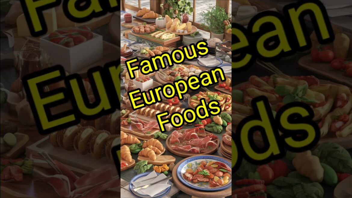 Famous Europian Foods !! #shorts #ytshorts #Mind FRESH With IB Creation #foodshort #europe