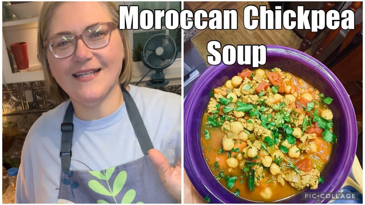 Moroccan Turkey and Chickpea Soup | April Quick Cooking