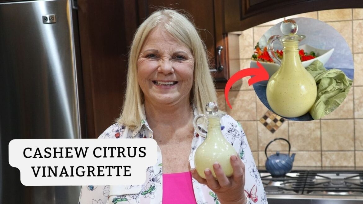 You Won’t Believe This EASY Cashew Citrus Vinaigrette Recipe You Won't Believe This EASY Cashew Citrus Vinaigrette Recipe