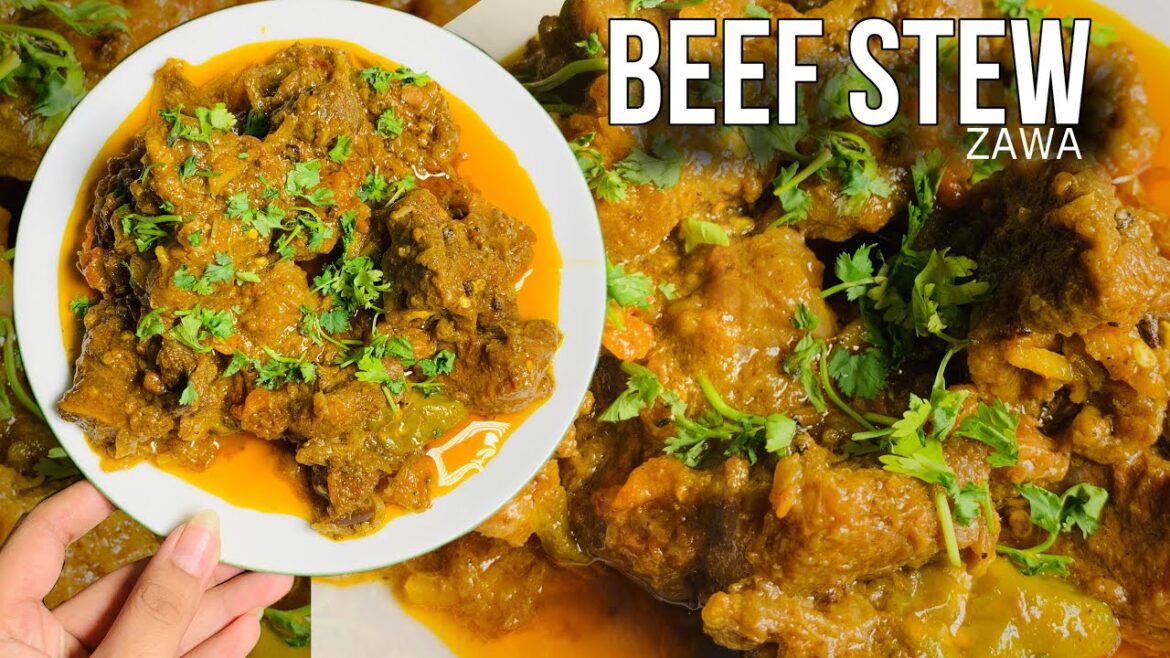 Beef Stew |Spicy Stew Recipe | ZAWA |