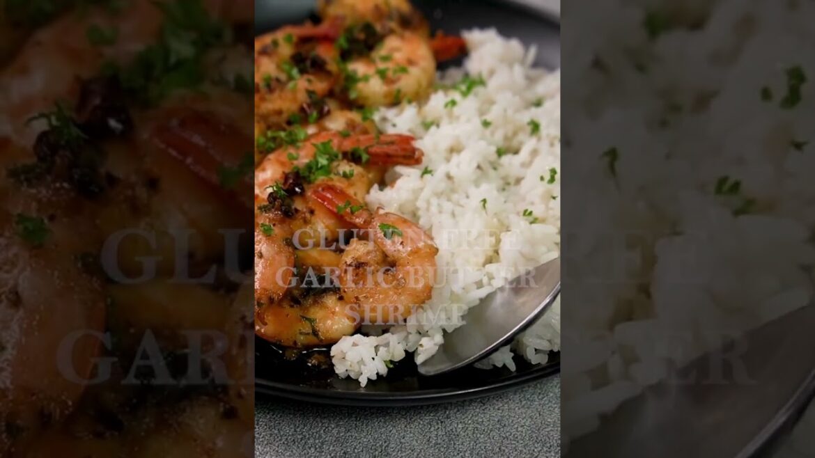 Mouth-Watering Garlic Butter Shrimp #glutenfreefood #celiacfriendly Mouth-Watering Garlic Butter Shrimp #glutenfreefood #celiacfriendly