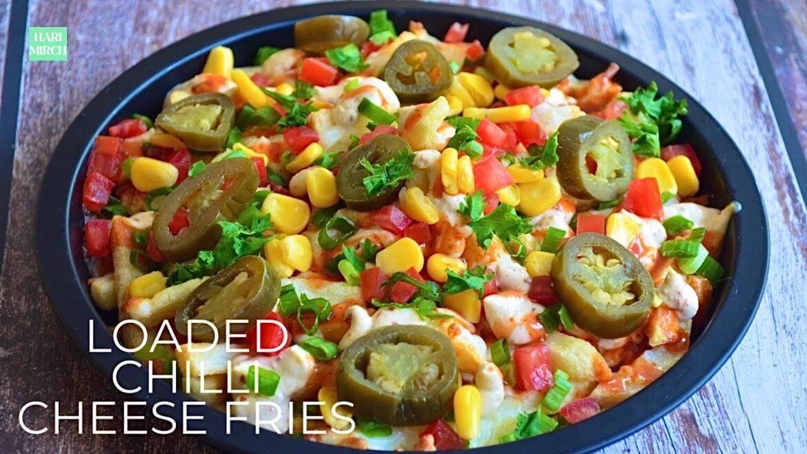 Loaded CHILLI CHEESE FRIES Recipe