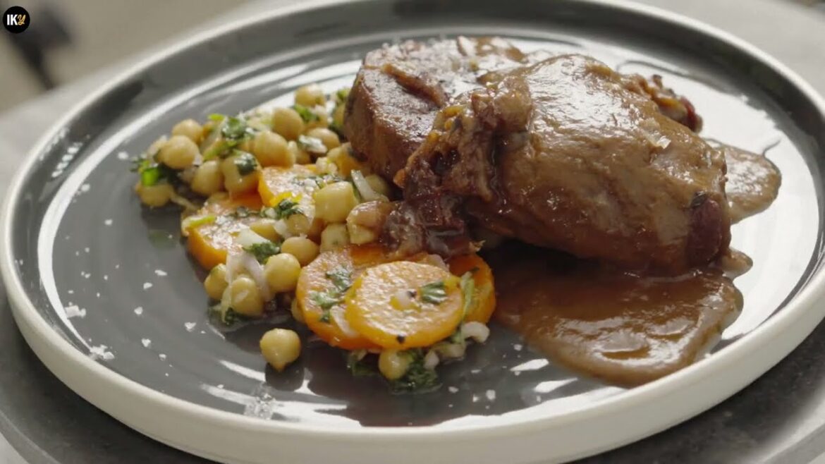 Tender Beef Stew in Date Sauce & Moroccan Salad ASMR Tender Beef Stew in Date Sauce & Moroccan Salad ASMR