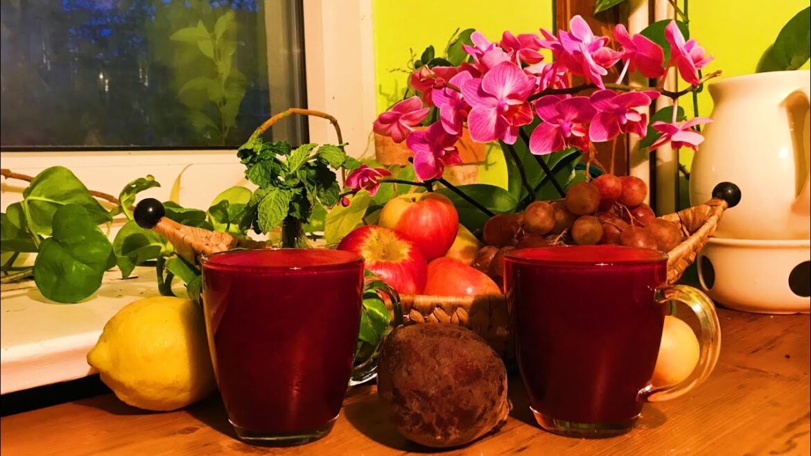 Mint Lemon Apple Beet Grape Juice ~ Take 3 Mint Lemon Apple Beet Grape Juice ~ Take 3