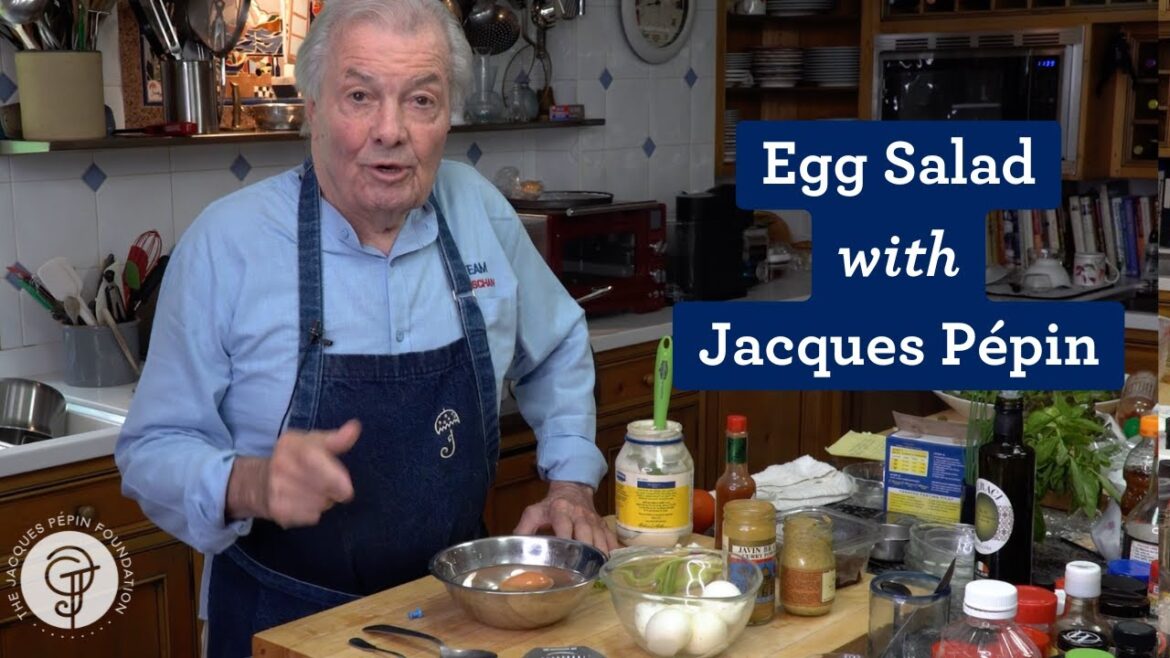 Easy Egg Salad with Jacques Pépin Easy Egg Salad with Jacques Pépin