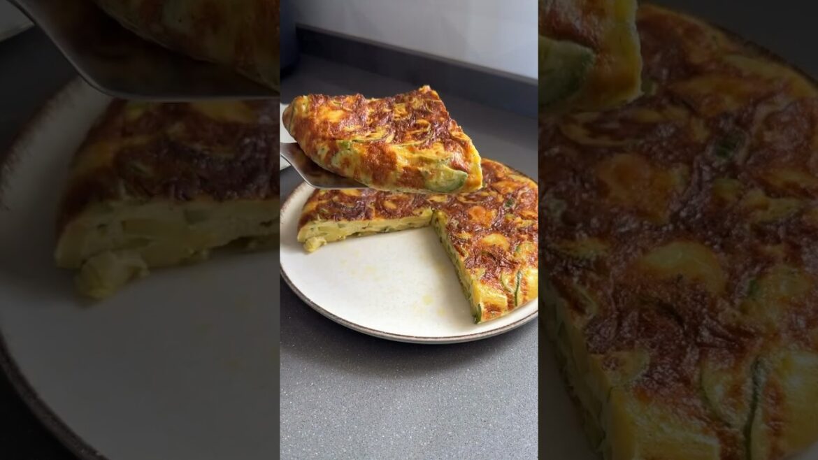 Potato & Courgette Frittata Recipe (Easy & Delicious)