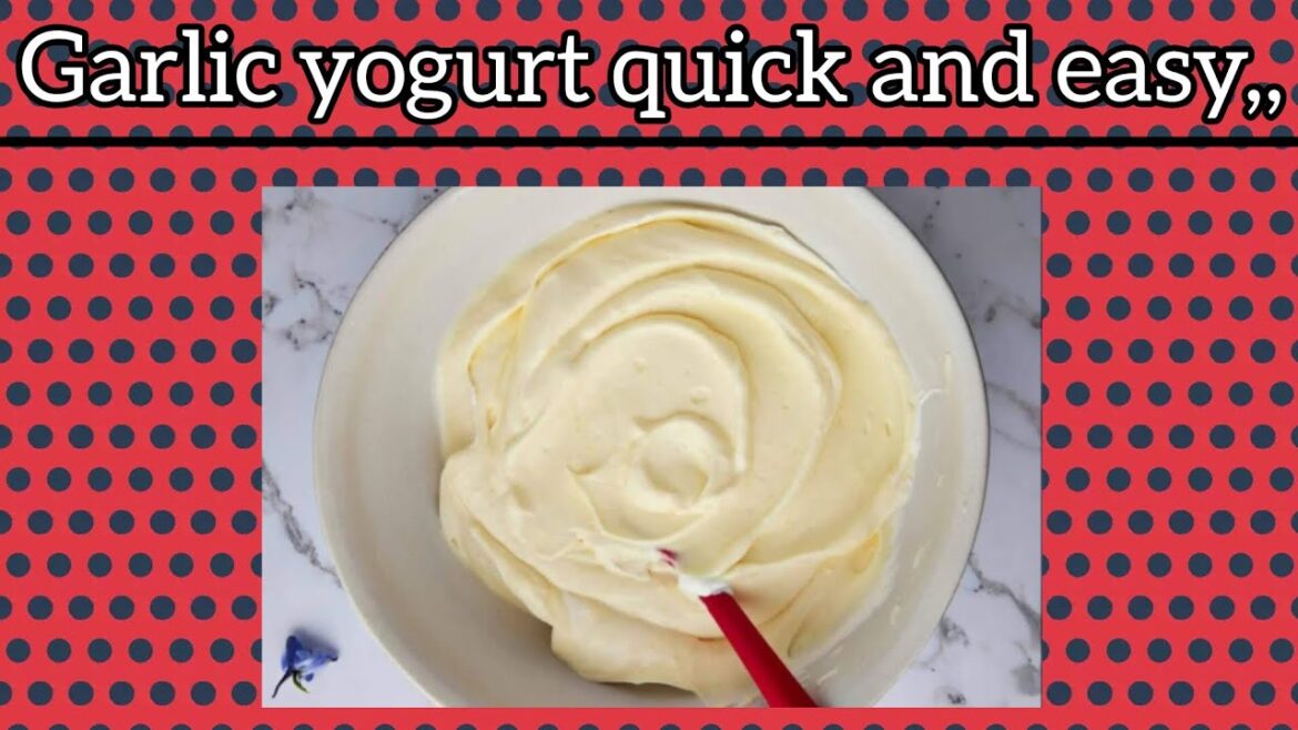 I Made Garlic Yogurt to Find Out Why It's So Popular