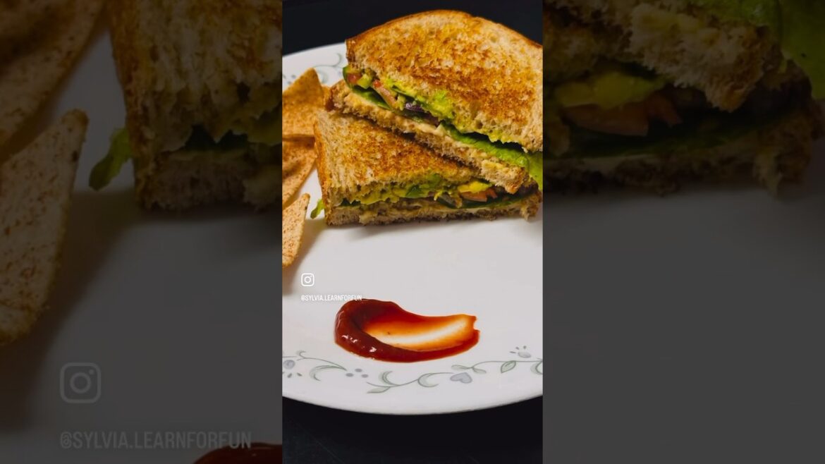 ✨5-minutes Veggie Mediterranean Sandwich | By LearnForFun✨ #healthy #food #recipe #sandwich ✨5-minutes Veggie Mediterranean Sandwich | By LearnForFun✨ #healthy #food #recipe #sandwich