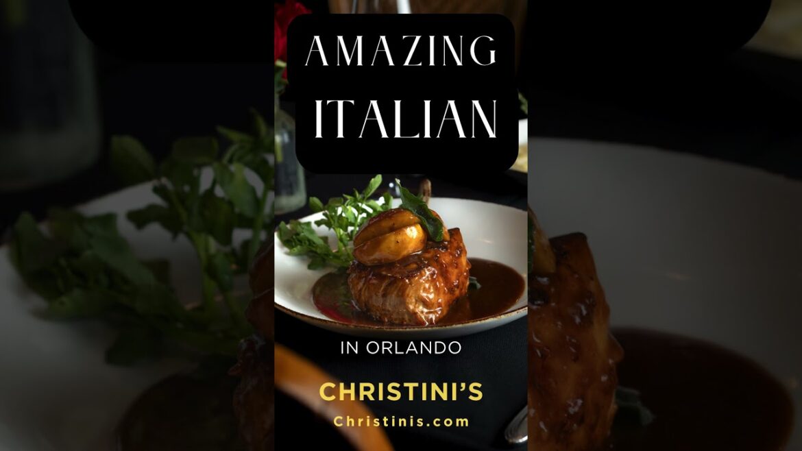 Best Fine Dining Italian Restaurant in Orlando #finedining #italiancuisine #orlandorestaurants
