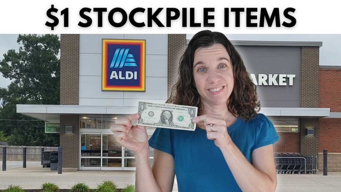 How to Stock Your Pantry for $1 at Aldi | What to Stockpile for $1 How to Stock Your Pantry for $1 at Aldi | What to Stockpile for $1