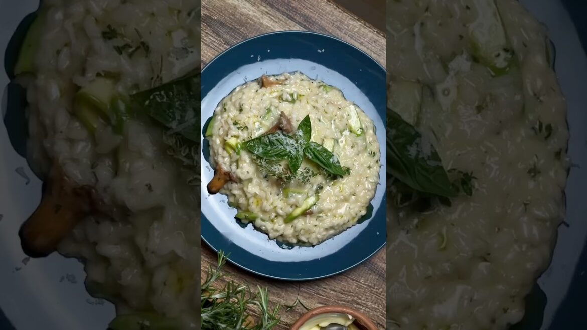 Creamiest rissoto ever! #chef #cooking #risottorecipe #risotto