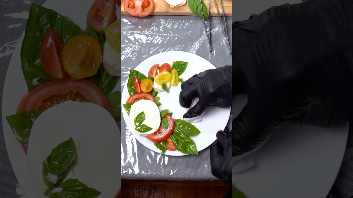 How to Make a Caprese Salad #recipe
