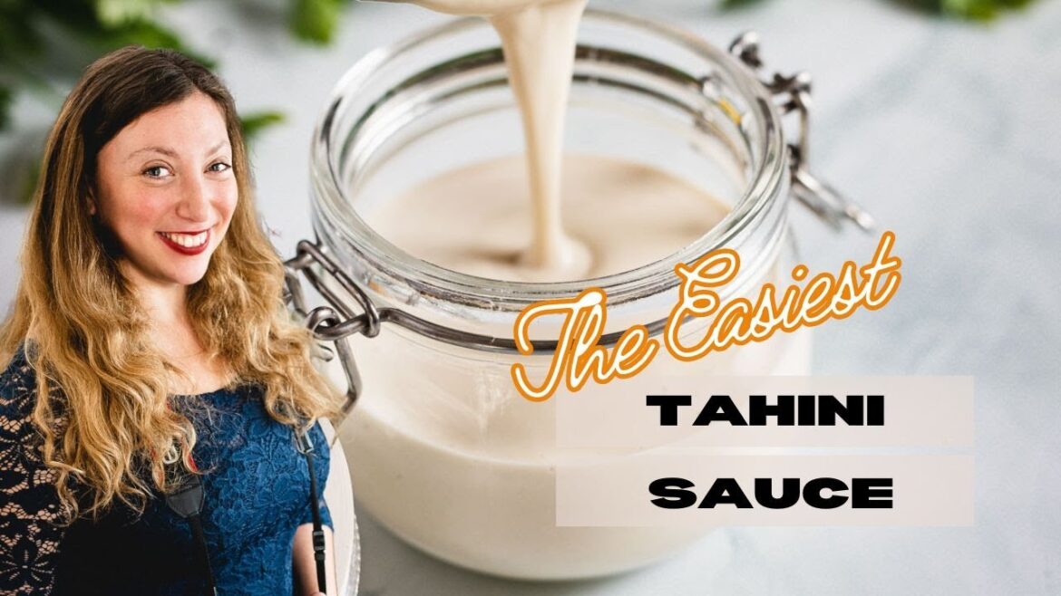 The Easiest Israeli Tahini Sauce: No Frills or Extra Steps!