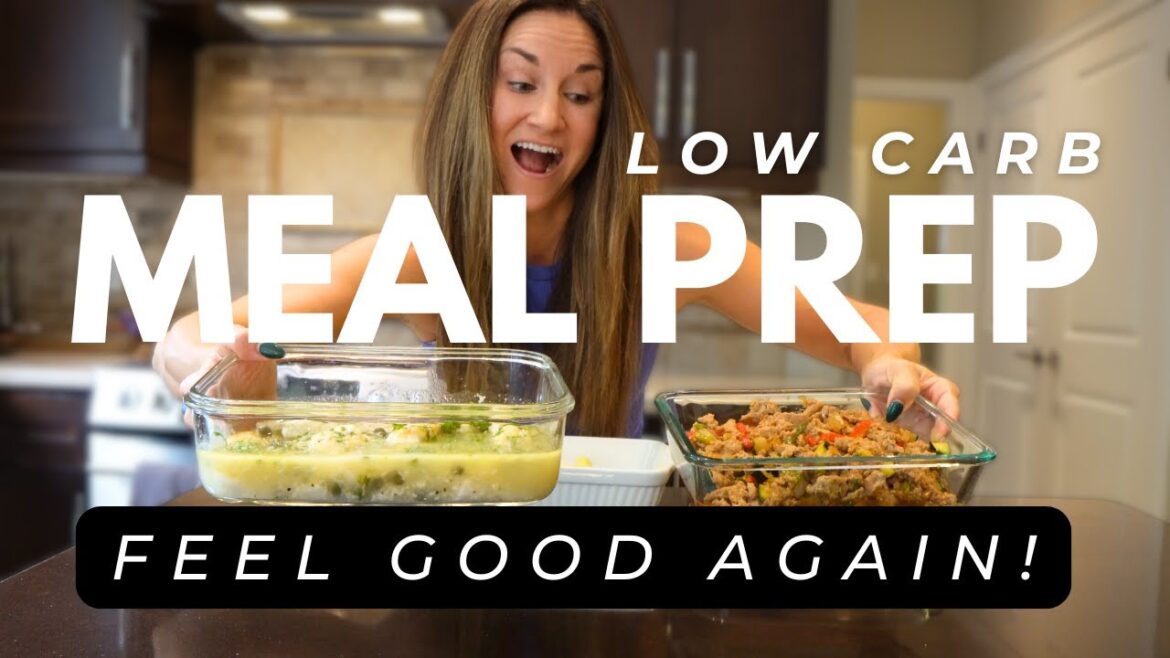 LOW CARB HIGH PROTEIN MEAL PREP to Reset Your Body!