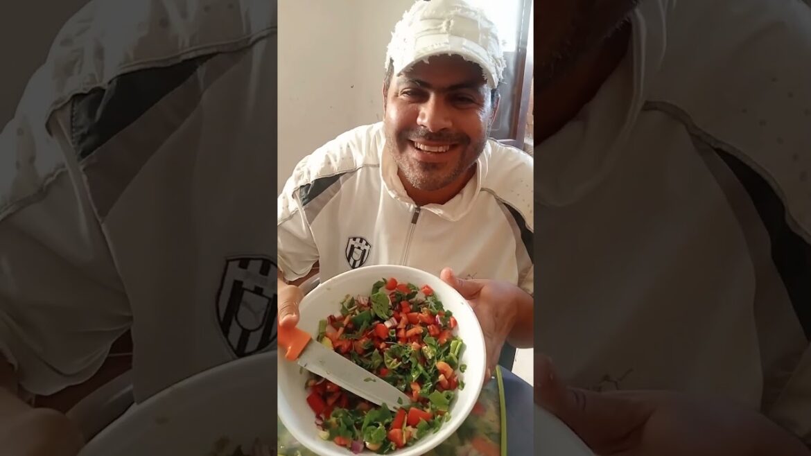 طبق خضره من الاخر#SALAD#اكسبلور#طعام