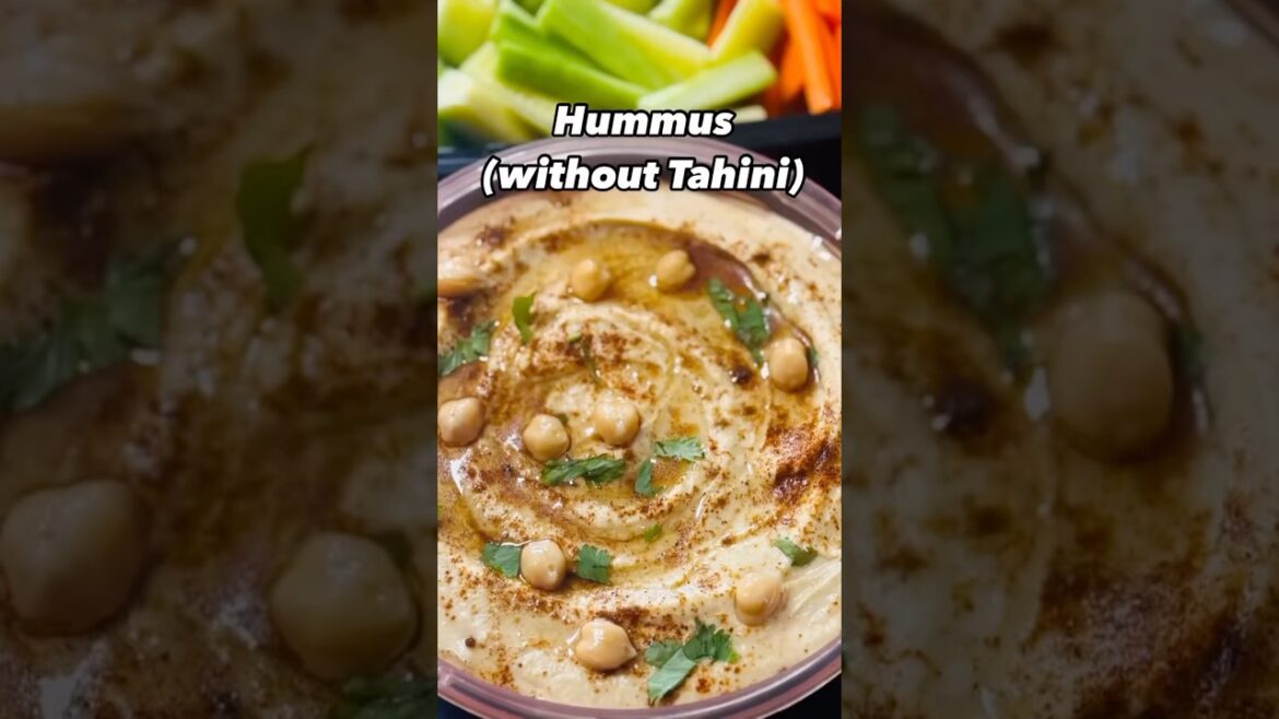 ✨Homemade Hummus without Tahini | By LearnForFun ✨#healthy #hummus #recipe #food ✨Homemade Hummus without Tahini | By LearnForFun ✨#healthy #hummus #recipe #food