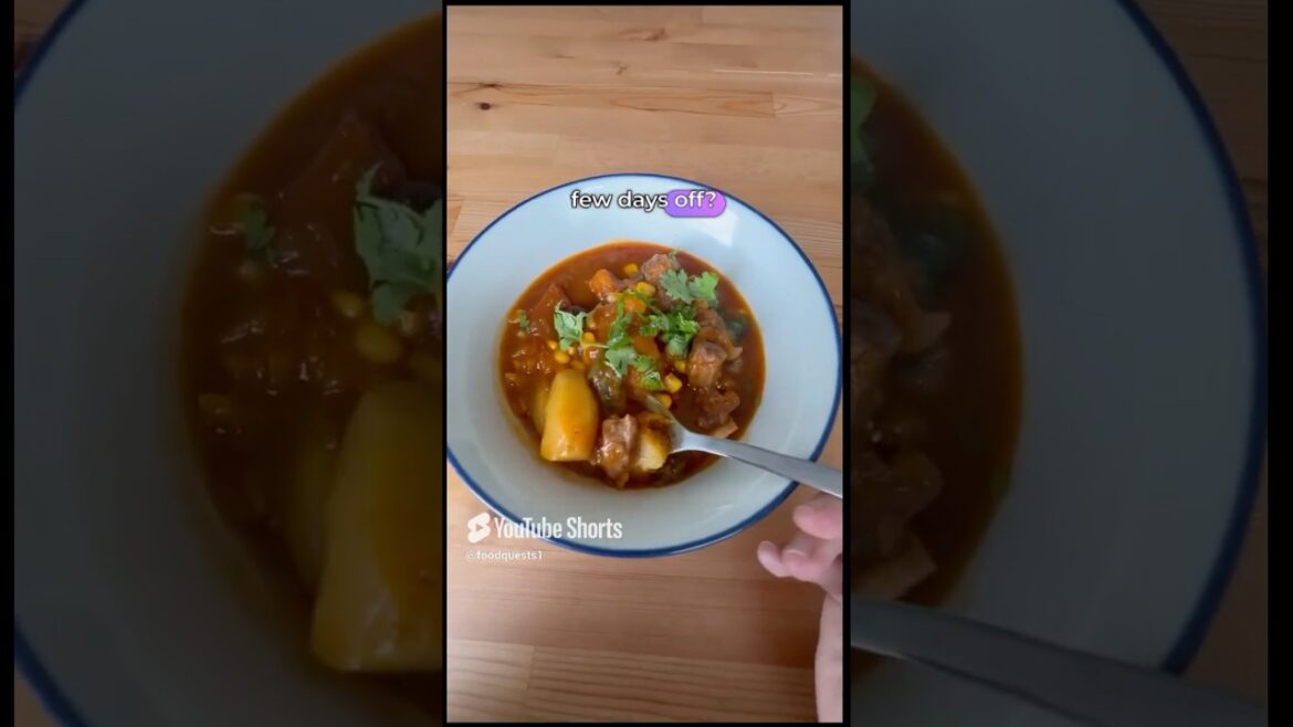 Carbonada Criolla, the Perfect Beef Stew for Cold Days #shorts #easy #cooking