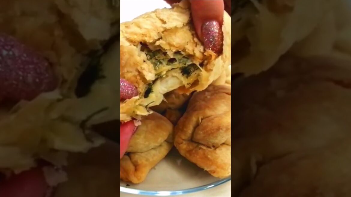 Pies with meat and cheese at home #breakfastrecipe  #@SuperFishka #cooking #kahvaltı