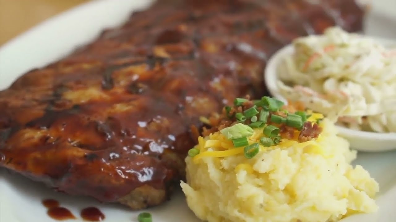 Ultimate BBQ Spare Ribs Recipe Dry Rub with homemade sauce Dining